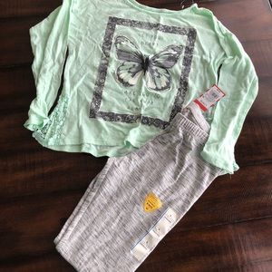 Cotton shirt and leggings